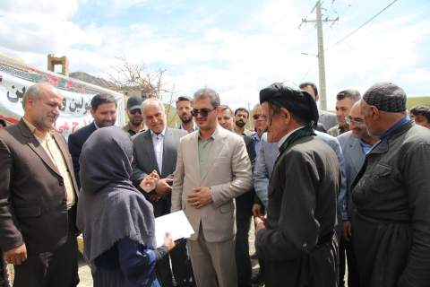 آئین تحویل 738 واحد مسکن به مددجویان روستایی استان کردستان 1403.1.27